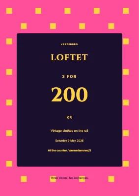 Vintage clothes — three for 200 kr