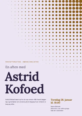 Forfatteraften — rasterprikker