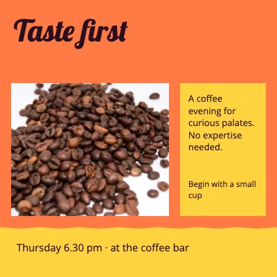 Taste first · sunshine cafe