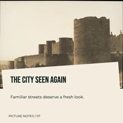 The city seen again · Diagonal folio