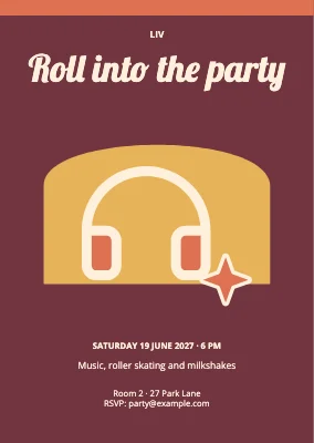Roll into the party