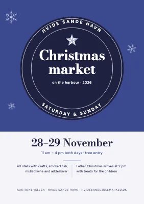 Christmas market on the harbour