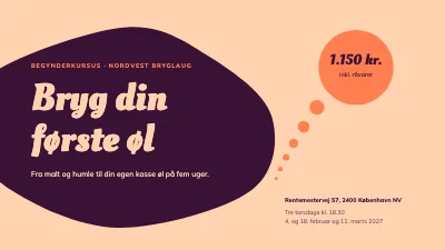 Ølbrygning for begyndere