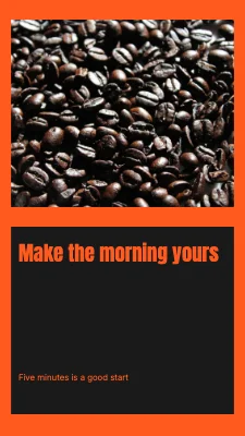 Make the morning yours · open studio ticket