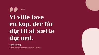 Side 2 af Produktlancering — ny kopserie