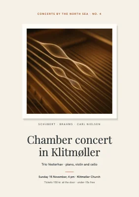 Chamber concert — piano trio