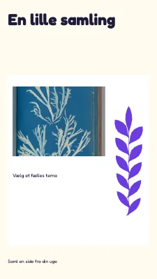 En lille samling · Farverig læring