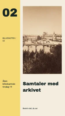 Samtaler med arkivet · Stort indeks