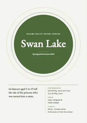 Ballet performance — Swan Lake