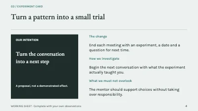 Page 4 of Mentoring with direction