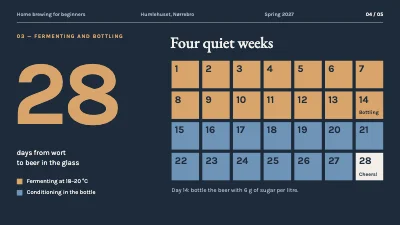 Page 4 of Home brewing for beginners — course
