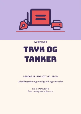 Tryk og tanker