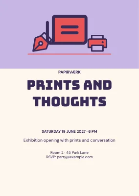 Prints and thoughts