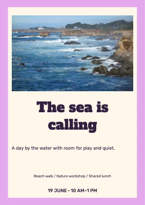 The sea is calling