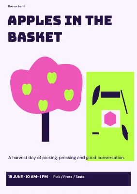 Apples in the basket